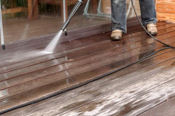 Pool Deck Power Washing in Mill Valley