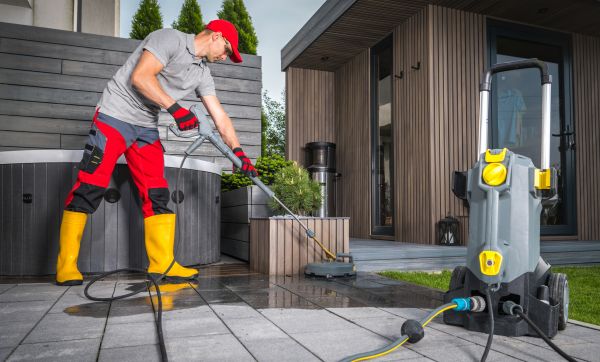 Concrete Patio Washing in Mill Valley