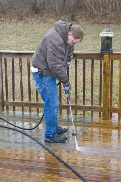 Balcony Power Washing in Mill Valley