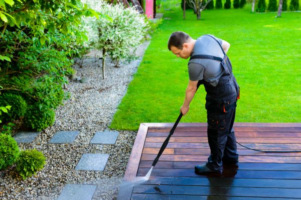 Terrace Washing in Mill Valley