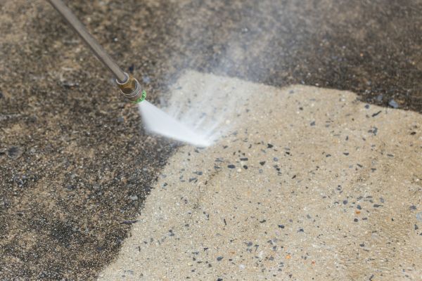 Deck Concrete Cleaning in Mill Valley